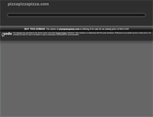 Tablet Screenshot of pizzapizzapizza.com